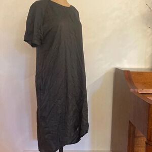 Neu Nomads Danielle Dress S dark grey lotus modal fabric pockets organic soft